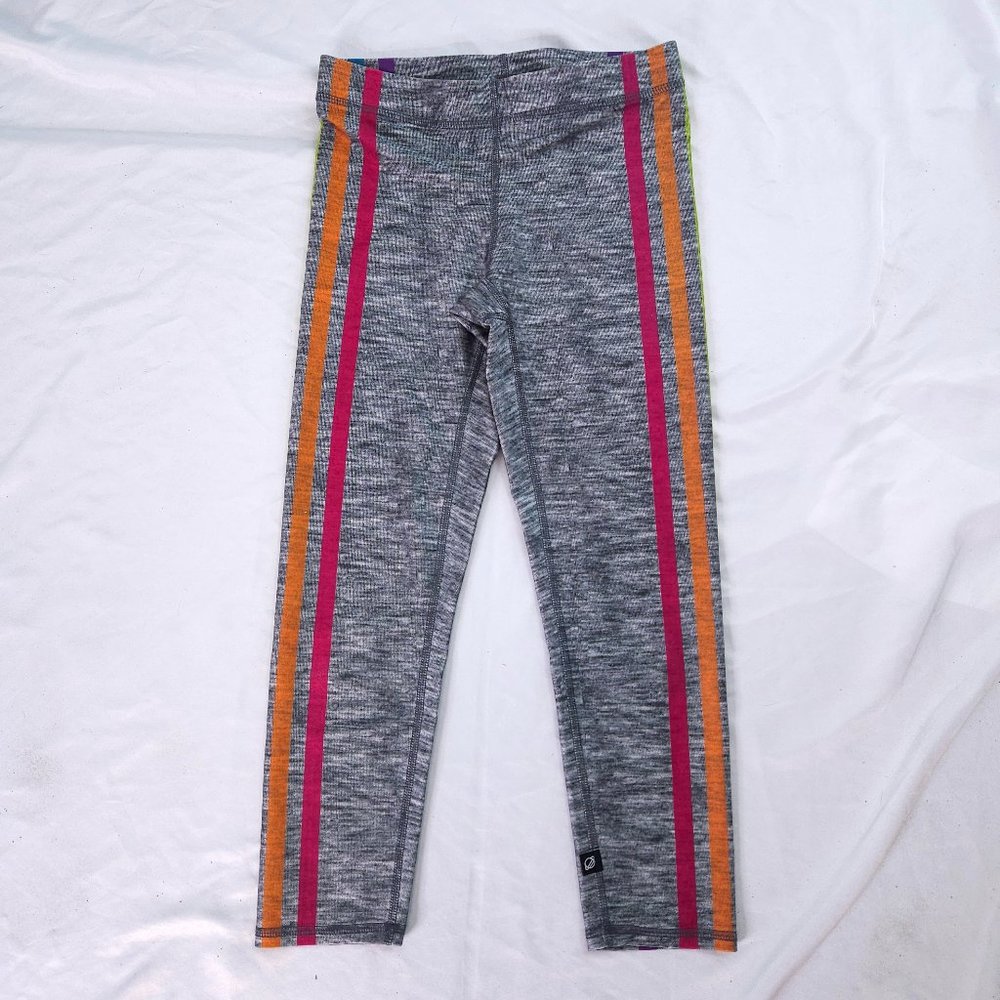 Rainbow Leg Stripe Leggings by Zara Terez Stretch Yoga Pants Sz Small